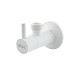 Alca plast Ventily - Rohový ventil s filtrem, lesklá bílá ARV003B