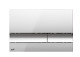 Alca plast Basic - Ovládací tlačítko, chrom lesk M1721