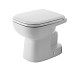Duravit D-Code - Stojace WC, spodný odpad, alpská biela 21100100002