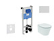 Ideal Standard ProSys - Set predstenovej inštalácie, klozetu a sedadla Connect Air, tlačidla Oleas M2, Aquablade, SoftClose, biela ProSys120M SP19