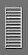 Zehnder Subway - Kúpeľňový radiátor 973x600 mm, rovný, stredové pripojenie 50 mm, chróm SUBC-100-060