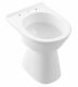 Villeroy & Boch ViCare - Stojace WC, zadný odpad, Rimless, CeramicPlus, alpská biela 4683R0R1