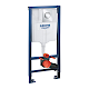 Grohe Rapid SL - Predstenová inštalácia s nádržkou pre závesné WC, tlačidlo Nova Cosmopolitan S, chróm 39581000