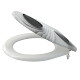 Alca plast WC sedátka - WC sedátko, Softclose, bílá/zen A604 ZEN