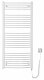 Aqualine Kúrenie - Elektrické vykurovacie teleso Direct-E, 600x1320 mm, 600 W, biela ILEO36T