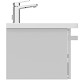 Nábytkové umývadlo 815 x 490 x 170 mm, biela, na kombináciu s umývadlovou skrinkou Tonic II, biela