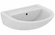 Ideal Standard Eurovit - Umývadlo, 550x460 mm, s prepadom, bez otvoru na batériu, biela W332701