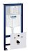Grohe Rapid SL - Predstenová inštalácia na závesné WC, nádržka GD2, stavebná výška 113 cm 38539001