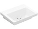 Villeroy & Boch Subway 3.0 - Umyvadlo 550x440 mm, bez přepadu, bez otvoru pro baterii, alpská bílá 4A705801