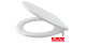 Alca plast WC sedátka - WC sedátko, duroplast, Antibacterial, SoftClose, bílá A604