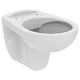 Ideal Standard Eurovit - Závěsné WC, Rimless, bílá K881001