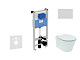 Ideal Standard ProSys - Set predstenovej inštalácie, klozetu a sedadla Connect Air, tlačidla Oleas M1, Aquablade, SoftClose, biela ProSys120M SP22