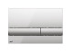 Alca plast Basic - Ovládací tlačítko splachování, chrom lesk/mat M1713