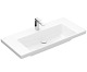 Villeroy & Boch Subway 3.0 - Umyvadlo 1000x470 mm, bez přepadu, otvor pro baterii, alpská bílá 4A70A201