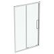 Ideal Standard i.Life - Posuvné sprchové dvere, dvojdielne, 1400 mm, silver bright/číre sklo T4949EO