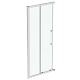 Ideal Standard i.Life - Posuvné sprchové dvere, dvojdielne, 900 mm, silver bright/číre sklo T4856EO