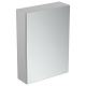 Ideal Standard Mirror&Light - Zrkadlová skrinka 500x700 mm, hliník T3588AL